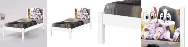 CAMA ADESIVADA P MENINAS